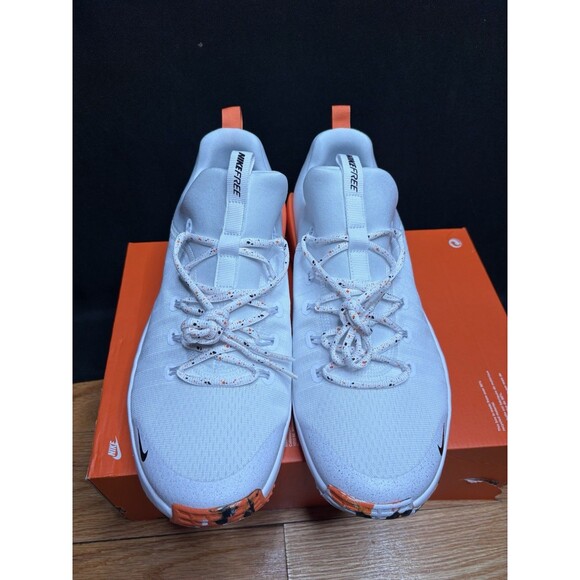 Nike Free Metcon 6 FJ7127-106 Sneakers Men\'s 11.5 White Orange Workout Shoes main image 5